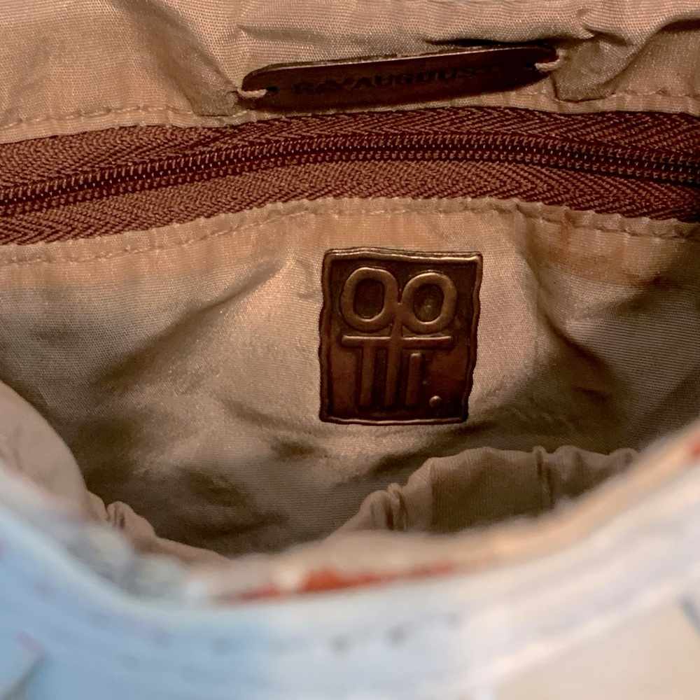 SALE!  REDUCED!! R&Y AUGOUSTI Vintage Leather Shoulder Bag - Picture 9 of 9